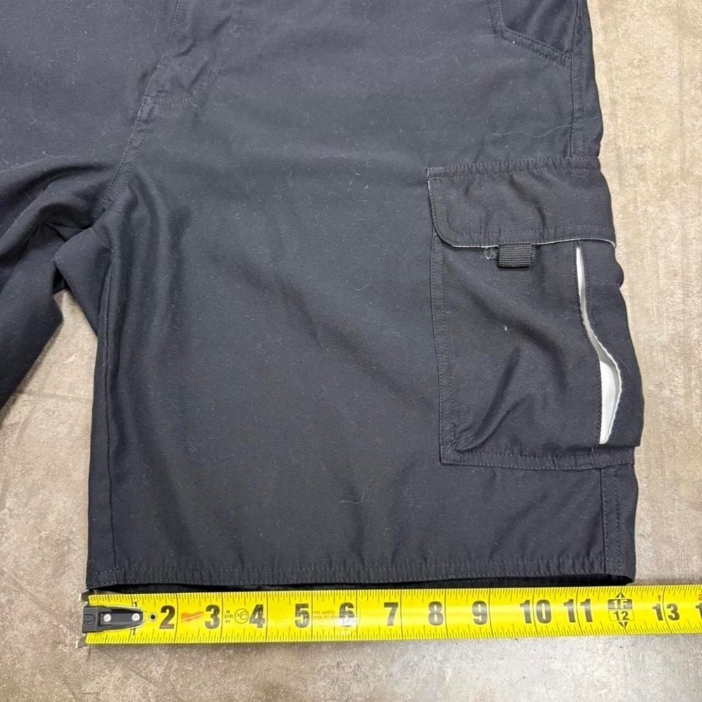 Y2K Tony Hawk Black Skater Cargo‎ Shorts Size 36 - Picture 7 of 7